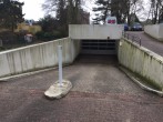 Tiefgaragenstellplatz Langenmühlenweg! - Einfahrt